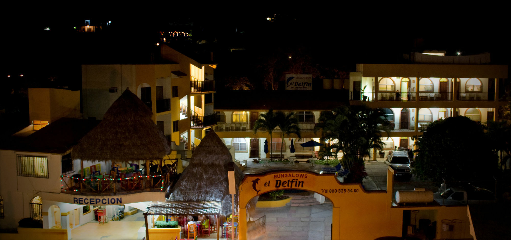 Bungalows El Delfin ริงกอน เด กัวยาบิโตส ภายนอก รูปภาพ